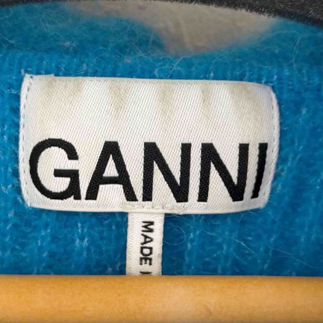 Ganni(ガニー) レースアップ ニットカーディガン レディース import