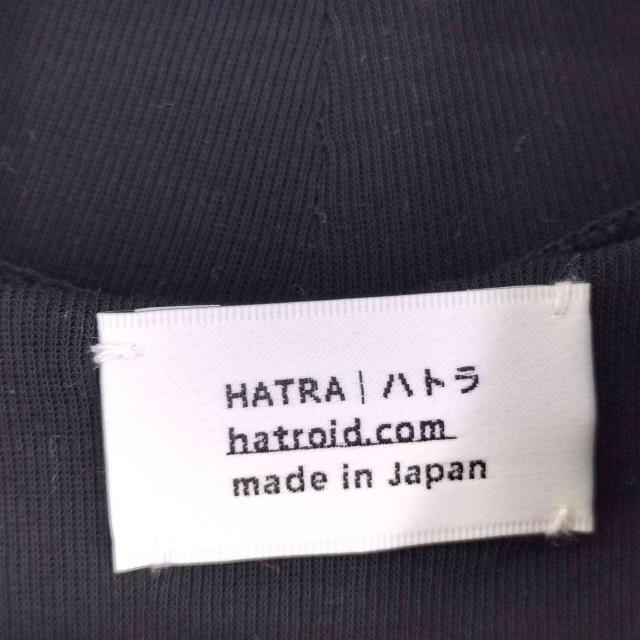 hatra(ハトラ) ノースリーブ ジップデザイン ワンピース レディース