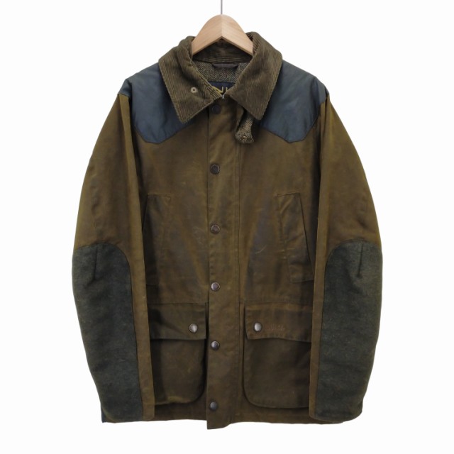 Barbour(バブアー) DEFENDER HALES JACKET オイルド ハンティング ジャケット メンズ import：S  【中古】【ブランド古着バズストア】の通販はau PAY マーケット - ブランド古着のBAZZSTORE(バズストア) | au PAY  マーケット－通販サイト