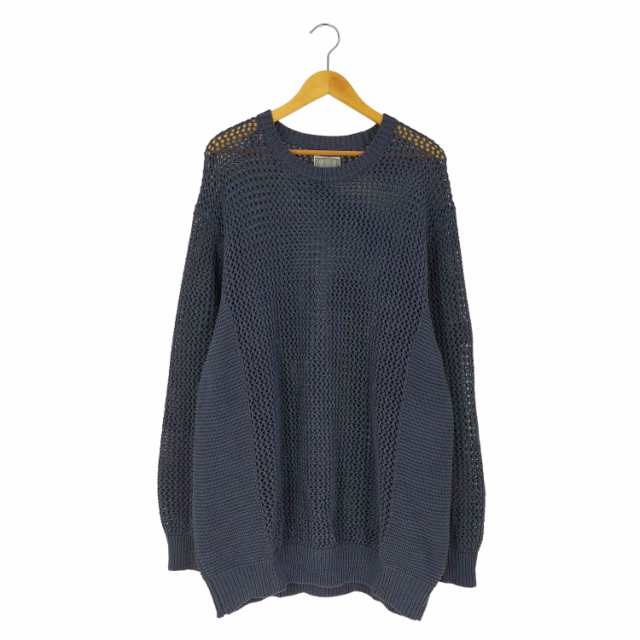 C.E(シーイー) SIDE RIB LOOSE NET KNIT メッシュ ニット メンズ JPN：XL 【中古】【ブランド古着バズストア】