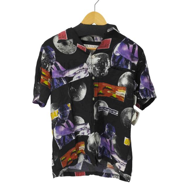WACKO MARIA(ワコマリア) DJ HARVEY SS HAWAIIAN SHIRT 総柄アロハシャツ メンズ import：XS 【中古】【ブランド古着バズストア】