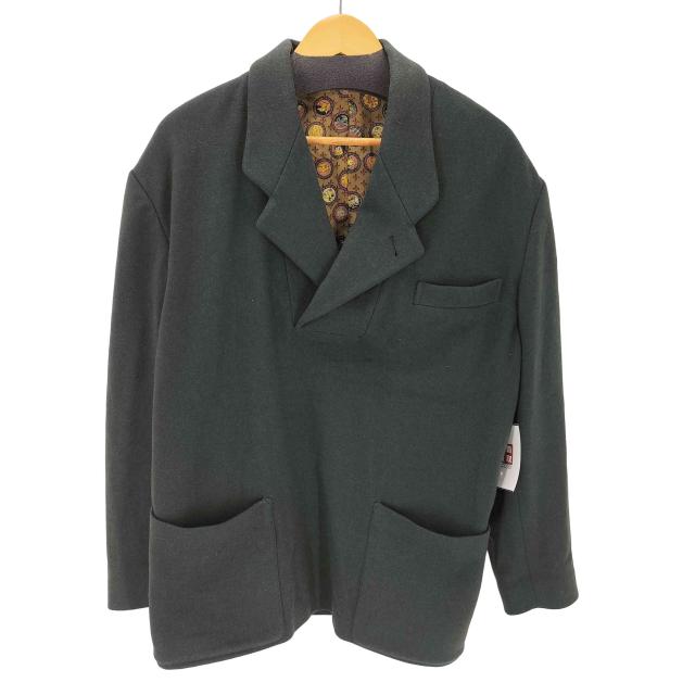 Jean Paul GAULTIER HOMME テーラードジャケット レッド 赤 ナイロン