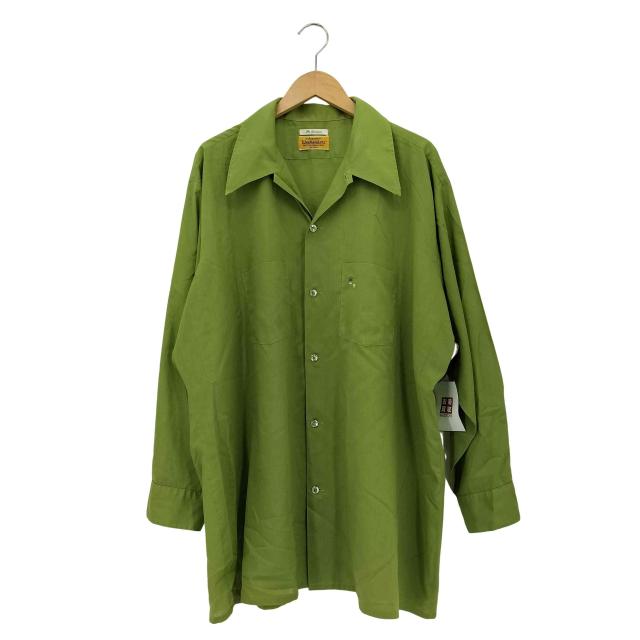 ARROW(アロー) 60s〜70s Weekenders 開襟 オープンカラーL/S シャツ メンズ  18-18 1/2【中古】【ブランド古着バズストア】