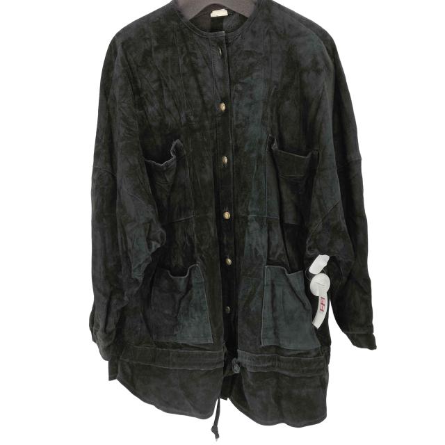 USED古着(ユーズドフルギ) {{MARQUIS}} カナダ製 マルチポケット レザージャケット レディース  10【中古】【ブランド古着バズストア】