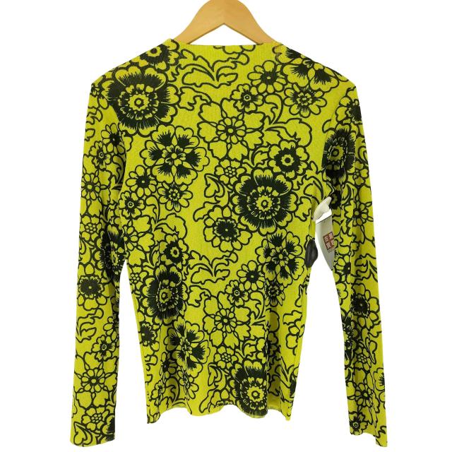 USED古着(ユーズドフルギ) {{LIBRIO MENDONCA}} 花柄L/S シアーカットソー domestic レディース JPN：S 【中古】【ブランド古着バズストア】