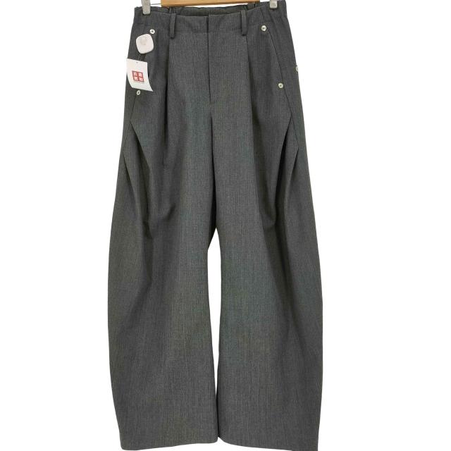 CONZ(コンズ) curve leg trousers カーブ レッグ トラウザーズ メンズ JPN：2 【中古】【ブランド古着バズストア】