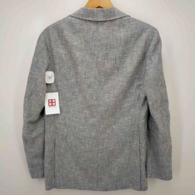 brilla(ブリラ) Ermenegildo Zegna ミックスファブリック ハウンドトゥースジャケット メンズ  46【中古】【ブランド古着バズストア】｜au PAY マーケット