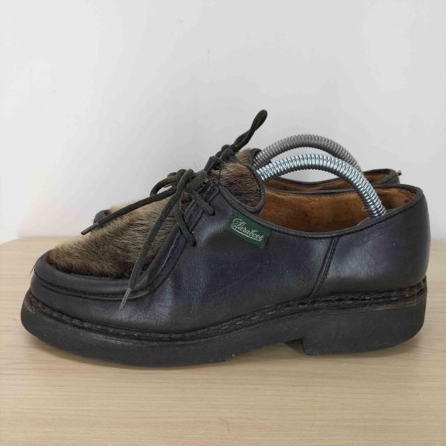 パラブーツ paraboot 　レディース　ミカエルフォック　ポニーファー 　714903-3　22.5cm相当　 フランス製　新品未使用品 廃番レア美品 パラブーツレディース ミカエルフォック（アザラシ毛