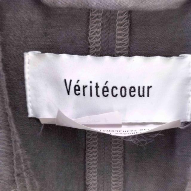 veritecoeur(ヴェリテクール) リネン ダブルブレスト トレンチ ロング