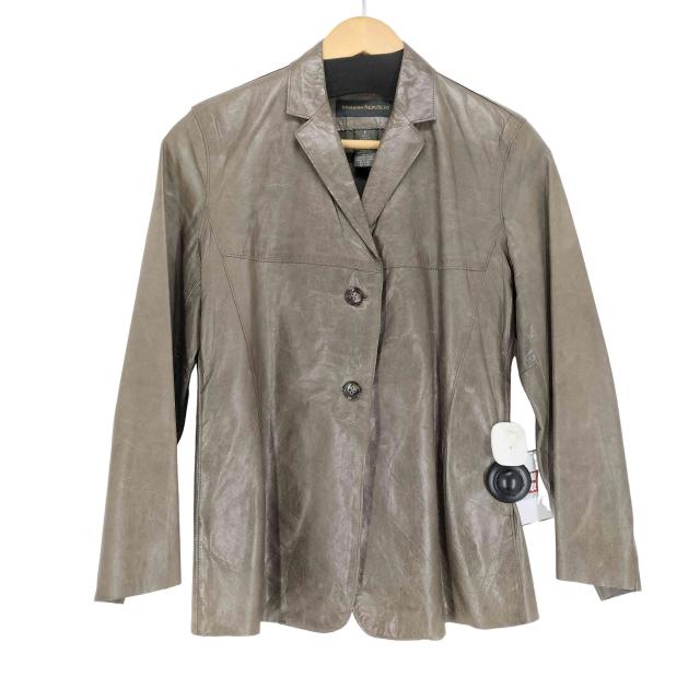 BANANA REPUBLIC(バナナリパブリック) リアルレザー 2B テーラードジャケット レディース 6【中古】【ブランド古着バズストア】の通販は