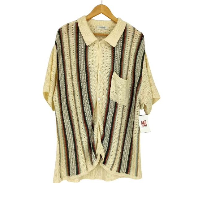 RADIALL(ラディアル) 25SS NUMBER FIVE SOUTH-REGULAR COLLARED SWEATER S/S メンズ JPN：M 【中古】【ブランド古着バズストア】