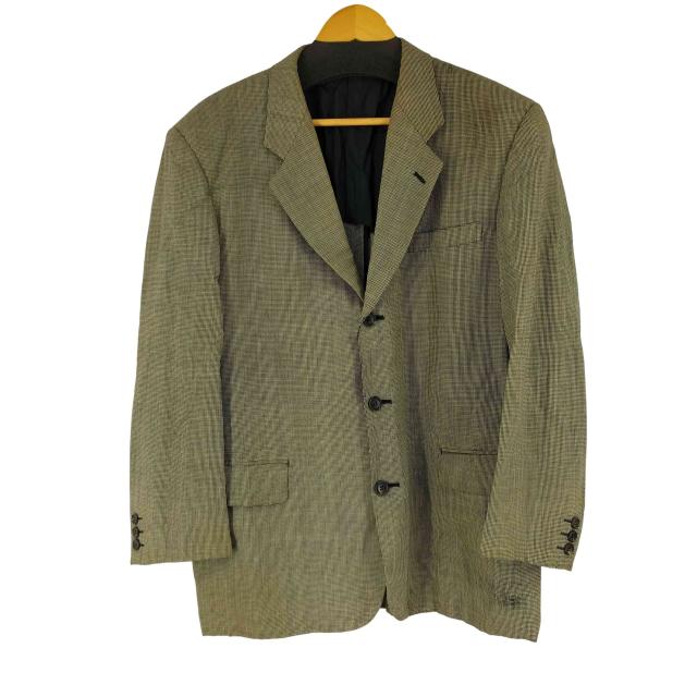 COMME des GARCONS HOMME(コムデギャルソンオム) 95AW 田中オム 千鳥格子柄 2Bウールテーラードジャケット メンズ JPN：M 【中古】【ブランド古着バズストア】