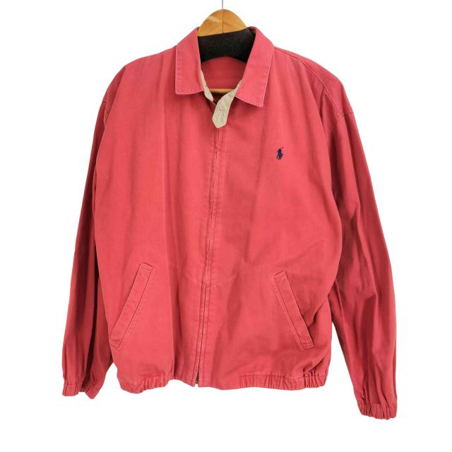 Polo by RALPH LAUREN(ポロバイラルフローレン) 80-90S USA製 ポニー刺繍 スウィングトップ ジャケット メンズ import：M 【中古】【ブランド古着バズストア】