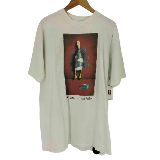 ALL sport(オールスポーツ) Will Bullas USA製 1997 コピーライト グラフィックプリント Tシャツ ダックテープ メンズ import：XL 【中古】【ブランド古着バズストア】