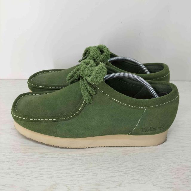 Clarks(クラークス) Wallabee 2604 Green Sde ワラビー スウェード シューズ メンズ JPN：25.5 【中古】【ブランド古着バズストア】_1