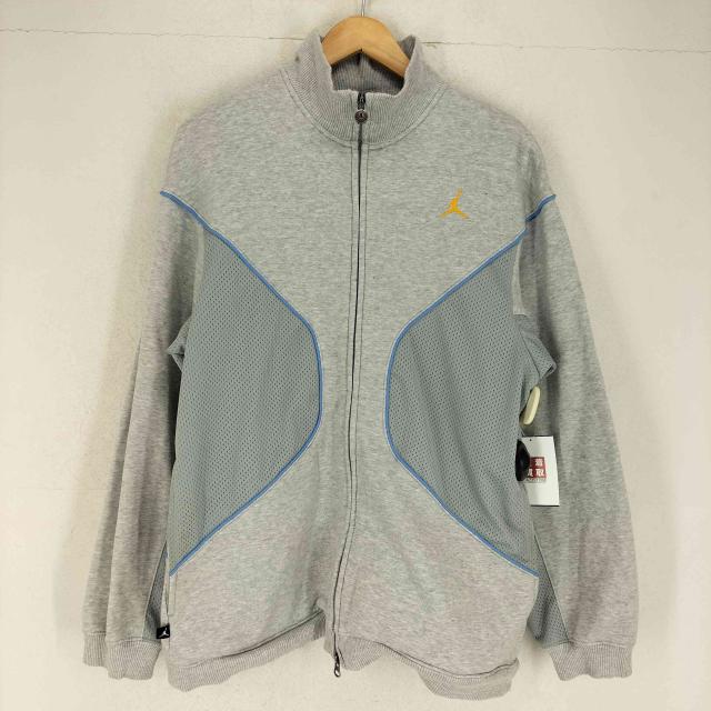 JORDAN BRAND(ジョーダンブランド名) 飛び降りるマン刺しゅうメッシュうつり変わりスウェットジャケットセットアップ メンズ  S【中古】【ブランド名古着バズストア】
