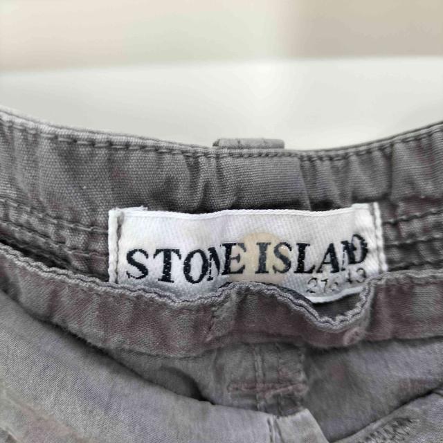 STONE (ストーンアイランド) 01SS ポールハ—ヴェイ期 イタリア製 コットン ナイロン サイドアジャスター ボタン ボタンフライ パンツ  メンズ  52【中古】【ブランド古着バズストア】 STONE ISLAND(ストーンアイランド) 01SS ポールハ—ヴェイ期 イタリア製