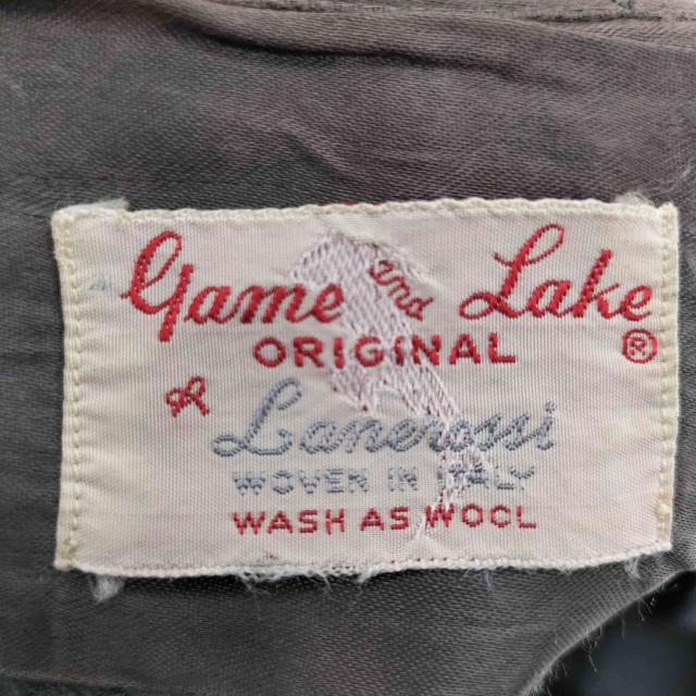 USED古着(ユーズドフルギ) Game and Lake 50-60S イタリア製 両ポケ マドラスチェック オンブレ チェック オープンカラー シャツ メンズ import：M 【中古】【ブランド古着バズストア】_5