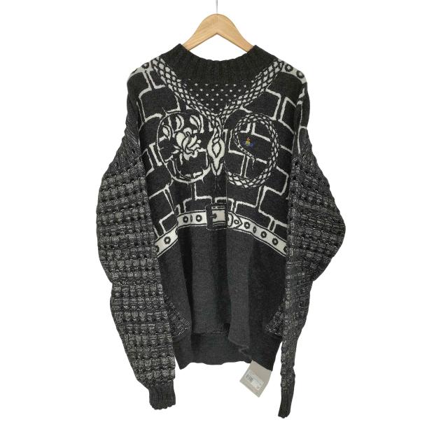 Vivienne Westwood(ヴィヴィアンウエストウッド) armour jumper イタリア製 メンズ import：XL 【中古】【ブランド古着バズストア】