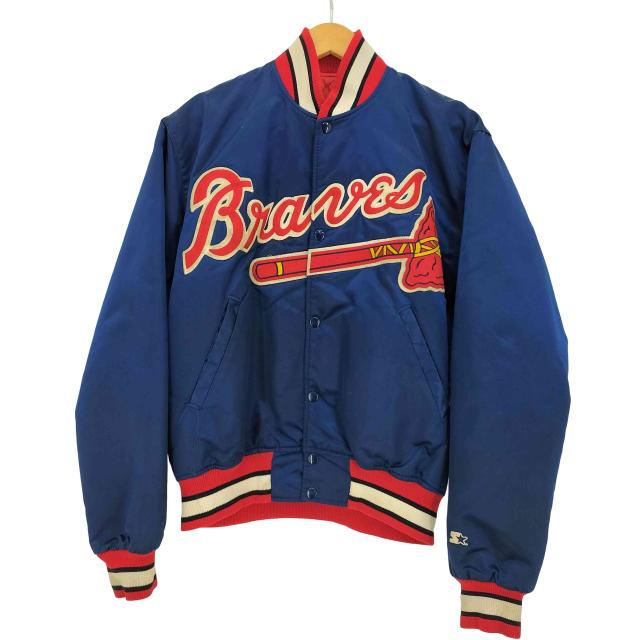 STARTER(スターター) 80-90s USA製 Diamond COLLECTION MLB チームワッペン 裏地キルティング スタジャン メンズ import：M 【中古】【ブランド古着バズストア】
