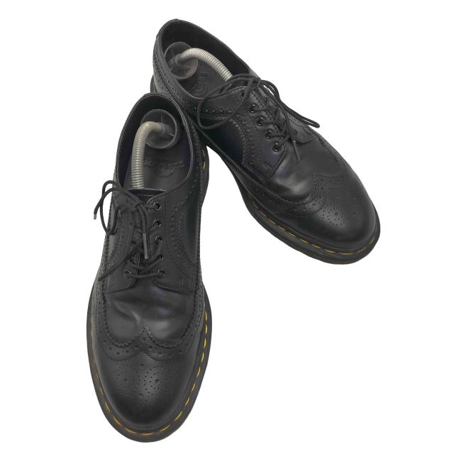Dr.Martens(ドクターマーチン) イエローステッチ ブローグ シューズ メンズ US：10 【中古】【ブランド古着バズストア】