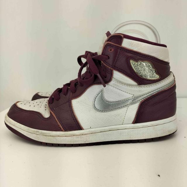 JORDAN BRAND(ジョーダンブランド) Air Jordan 1 High OG Bordeaux エアジョーダン1 ボルドー ハイカットスニーカー レディース  25.5cm【中古】【ブランド古着バズストア】