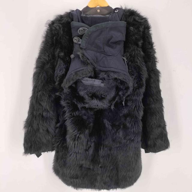 Sacai(サカイ) フロントジップ リアル ファー コート レディース  2【中古】【ブランド古着バズストア】_1