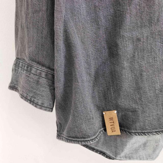 WTAPS(ダブルタップス) 24SS ALLMAN LS COTTON． DENIM． CACTO デニムシャツ メンズ JPN：4 【中古】【ブランド古着バズストア】 WTAPS(ダブルタップス) 24SS ALLMAN LS COTTON． DENIM． CACTO デニム
