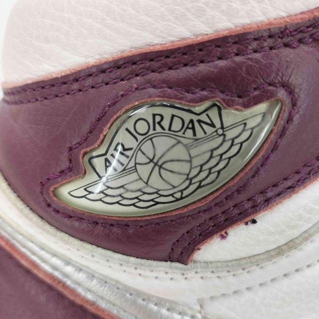 JORDAN BRAND(ジョーダンブランド) Air Jordan 1 High OG Bordeaux エアジョーダン1 ボルドー ハイカットスニーカー レディース  25.5cm【中古】【ブランド古着バズストア】
