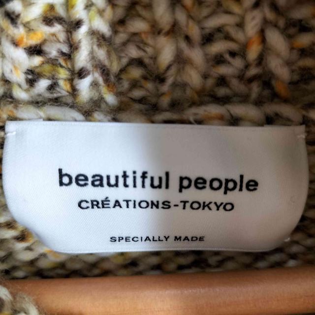 beautiful people(ビューティフルピープル) speck dyed yarn high neck pullover レディース 38【中古】【ブランド古着バズストア】_5
