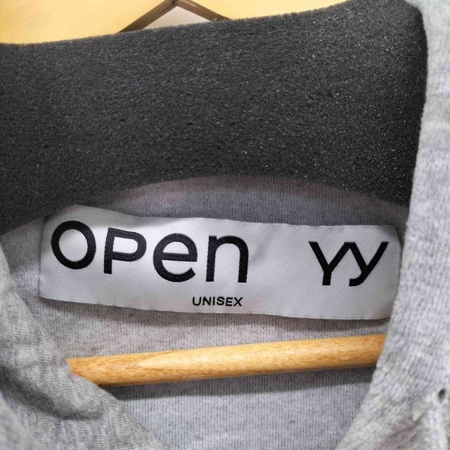 USED古着(ユーズドフルギ) OPEN YY Velour Box Hoodie ベロア ジップ パーカー メンズ import：S 【中古】【ブランド古着バズストア】_5