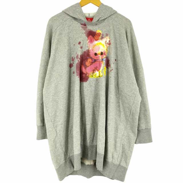 Vivienne Westwood RED LABEL(ヴィヴィアンウエストウッドレッドレーベル) キャットロングパーカー kitten cat  レディース 00【中古】【｜au PAY マーケット