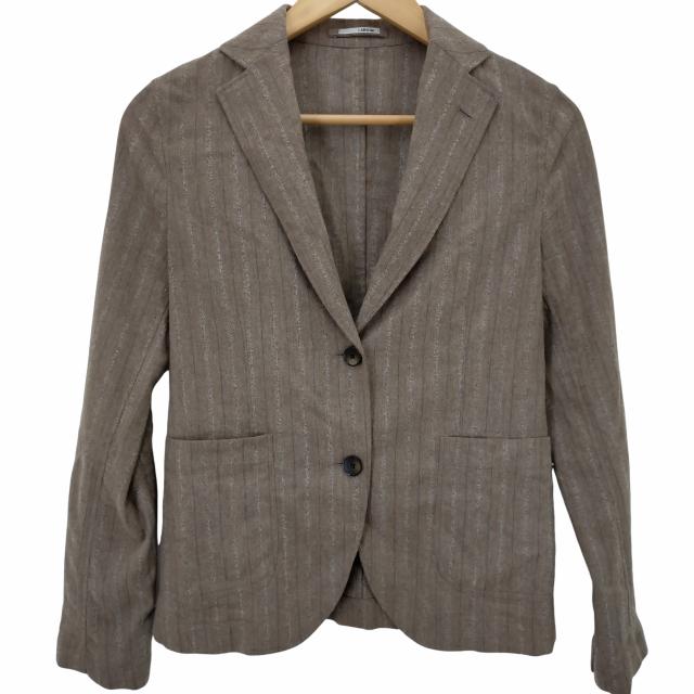 LARDINI(ラルディー二) イタリア製 2Bウール混テーラードジャケット レディース  38【中古】【ブランド古着バズストア】の通販は 7,689円