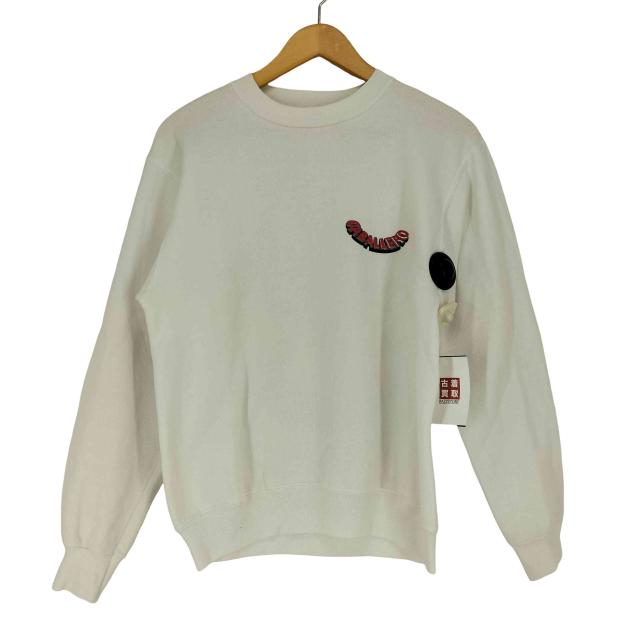 希少 USA製 古着 80's パウエル キャバレロ メカキャバ スウェット