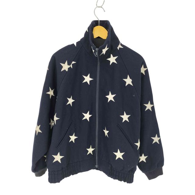 PERRY ELLIS(ペリーエリス) 90S AMERICA スター ウールスタジャン メンズ import：S 【中古】【ブランド古着バズストア】