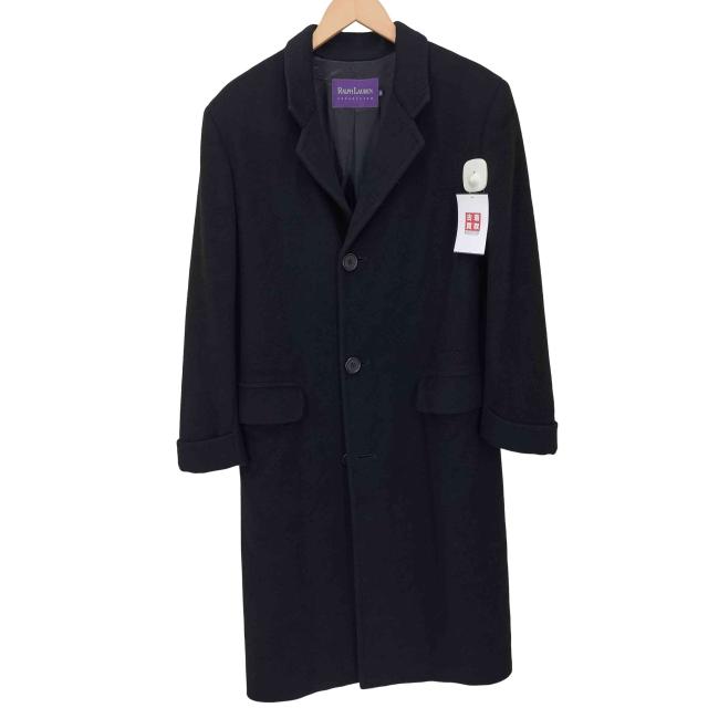 s-atuラルフローレン　パープルレーベル　チェスターコート　ロングコート ラルフローレンパープルレーベル/チェスターコート/英国製/高級ライン