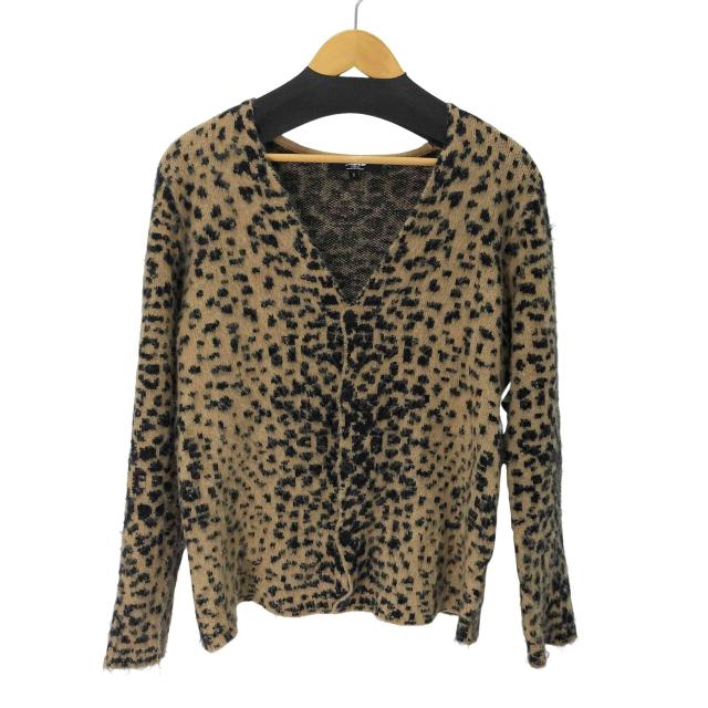 JADED LONDON(ジェイディッドロンドン) Leopard Chuck Cardigan レオパード メンズ import：S 【中古】【ブランド古着バズストア】