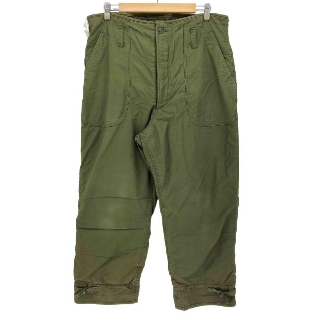 U.S.NAVY(ユーエスネイビー) 70S 海軍 A-2 DECK TROUSERS デッキ トラウザーズ 78年製 メンズ  LARGE 35-38【中古】【ブランド古着バズストア】