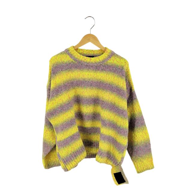 WE11DONE(ウェルダン) グラデーションニットセーター メンズ import：M 【中古】【ブランド古着バズストア】