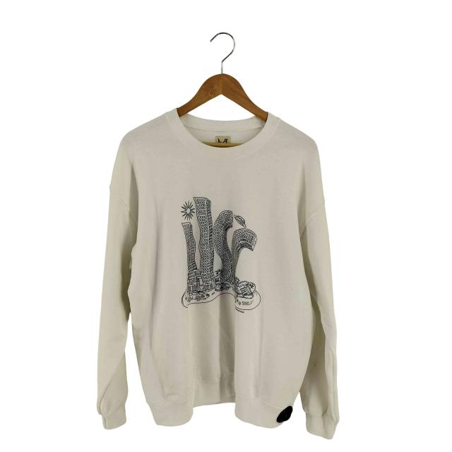 USED古着(ユーズドフルギ) {{High Scream Center}} COLORING LABYRINTH SW カラーリングラビリンスス スウェット domestic メンズ JPN：L 【中古】【ブランド古着バズストア】