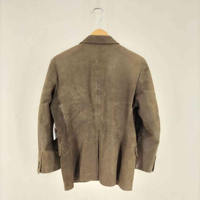 MARGARET HOWELL(マーガレットハウエル) カウレザー 2B テーラード