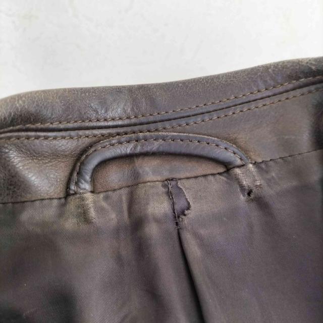 MARGARET HOWELL(マーガレットハウエル) カウレザー 2B テーラード