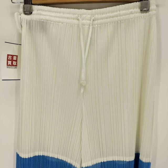 PLEATS PLEASE ISSEY MIYAKE(プリーツプリーズイッセイミヤケ) マルチカラー プリーツパンツ レディース  4【中古】【ブランド古着バズストア】 PLEATS PLEASE ISSEY MIYAKE(プリーツプリーズイッセイミヤケ) マルチ