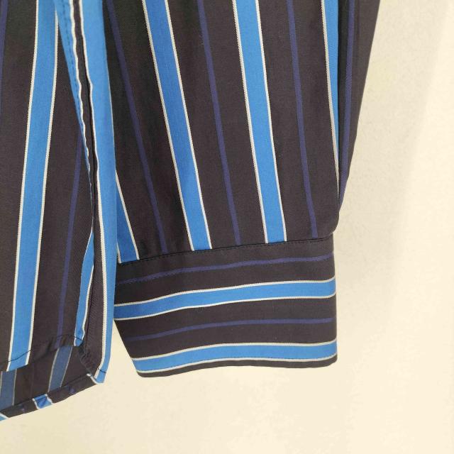 ETRO(エトロ) MADE IN ITALY ストライプシャツ メンズ  LARGE【中古】【ブランド古着バズストア】 ETRO(エトロ) MADE IN ITALY ストライプシャツ メンズ LARGE【中古