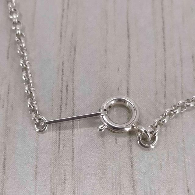 アガット agete シルバー 銀製 リボン トップ ネックレス セール