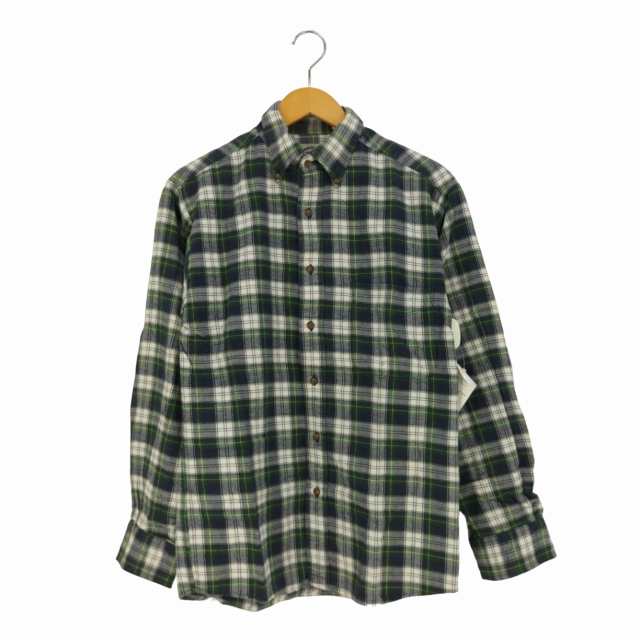 FLANNEL(フランネル) タータンチェック ボタンダウンフランネルシャツ ...