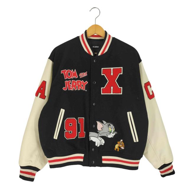 XLARGE トムとジェリー スタジャン 91 XLARGE トムとジェリー スタジャン 91