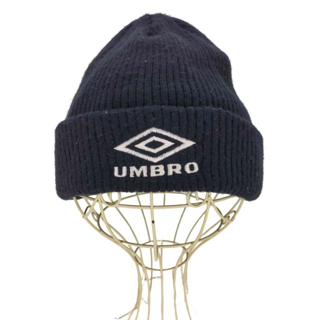 UMBRO(アンブロ) ロゴ刺繍 アクリルビーニー メンズ FREE 【中古】【ブランド古着バズストア】の通販は 4,900円