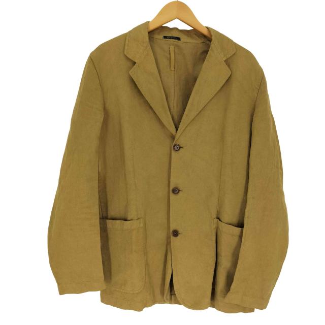 C.P.COMPANY(シーピーカンパニー) 02SS イタリア製 Alessandro Pugetti期 ガーメントダイ コットン リネン ペーパー ミックスファブリック 3B テーラード ジャケット メンズ EU【中古】【ブランド古着バズストア】