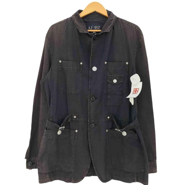 ARMANI JEANS(アルマーニジーンズ) イタリア製 ヘンプ混 ベルト